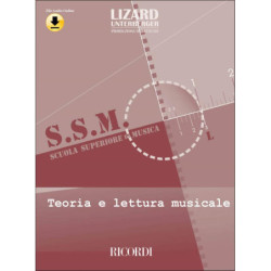LIZARD - UNTERBERGER G. - SSM TEORIA LETTURA MUSICALE + Audio online