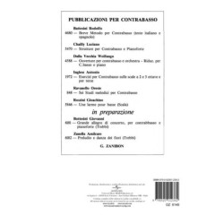 20 Studi Da Concerto Per Contrabbasso - Annibale Mengoli