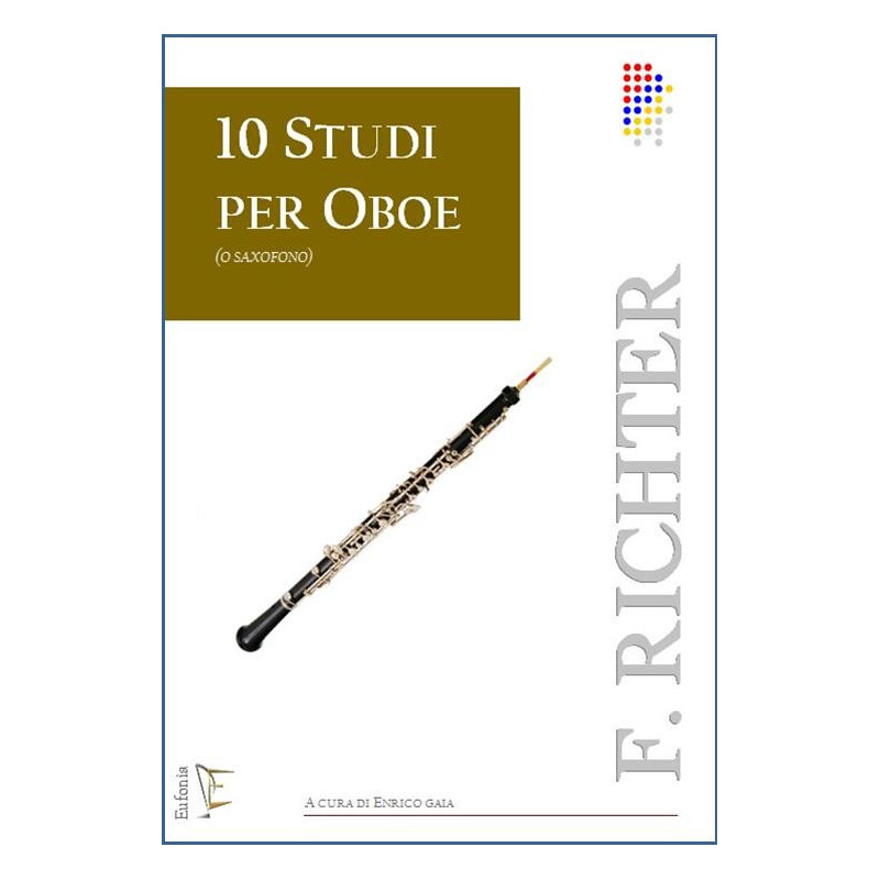 10 STUDI PER OBOE (o sassofono) - RICHTER F.