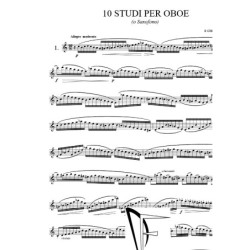 10 STUDI PER OBOE (o sassofono) - RICHTER F.