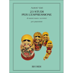 23 Studi Per L'Espressione Di Autori Russi E Sovietici - Pianoforte