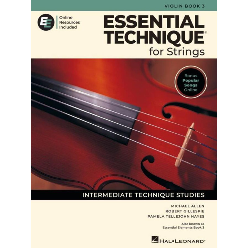 Essential Elements for Strings - Violin Book 3 With online Resources - Violino