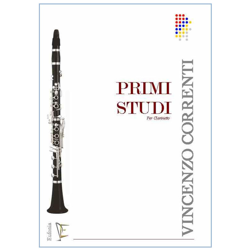 PRIMI STUDI per clarinetto - Vincenzo Correnti