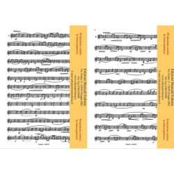 PRIMI STUDI per clarinetto - Vincenzo Correnti