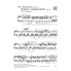 Rondo' Capriccioso Op. 14 - Felix Mendelssohn Bartholdy