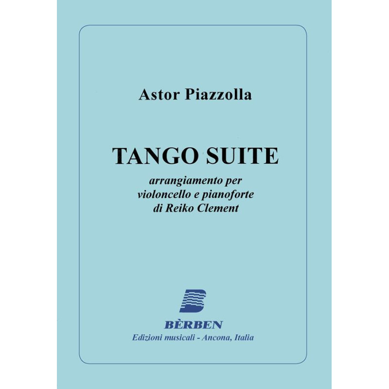 Tango suite - arrangiamento per violoncello e pianoforte - Astor Piazzolla