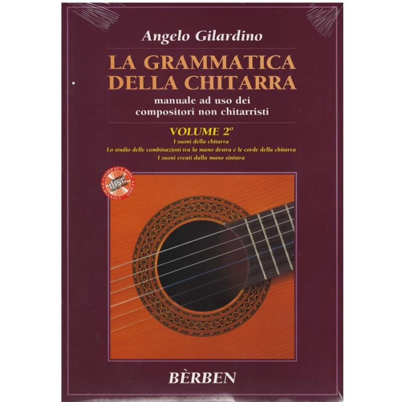 La grammatica della chitarra vol. 2 + CD - Angelo Gilardino