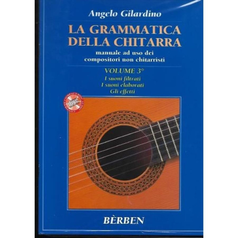 La grammatica della chitarra vol. 3 + CD - Angelo Gilardino