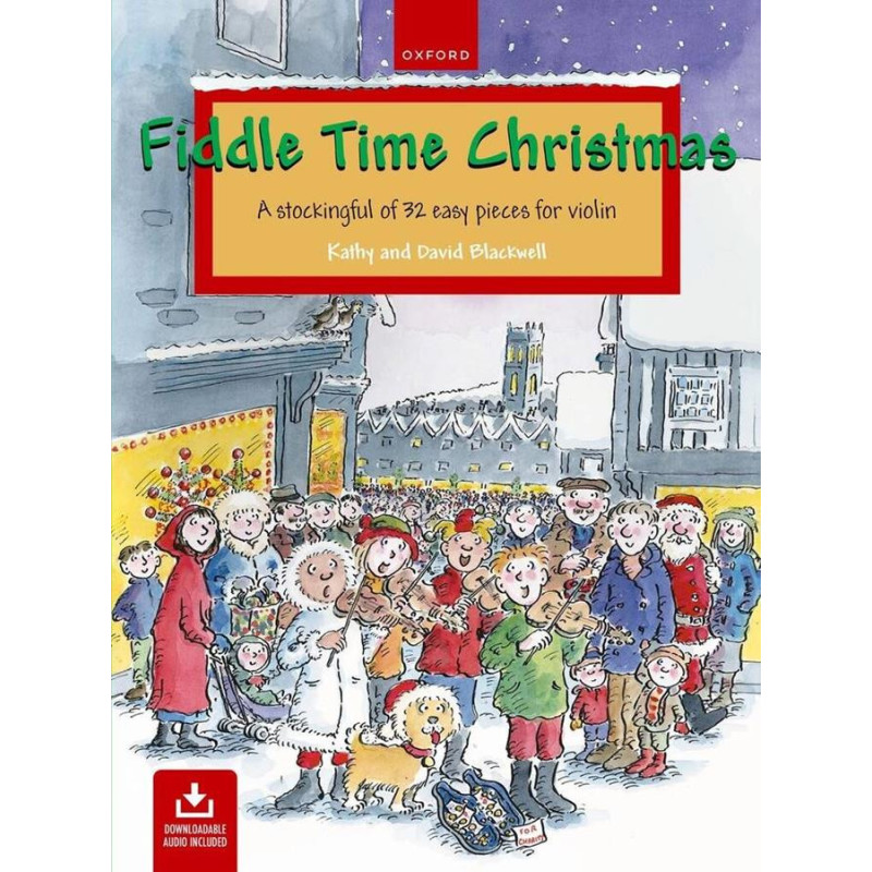 Fiddle Time Christmas + Audio Download - Blackwell - violino - brani di Natale