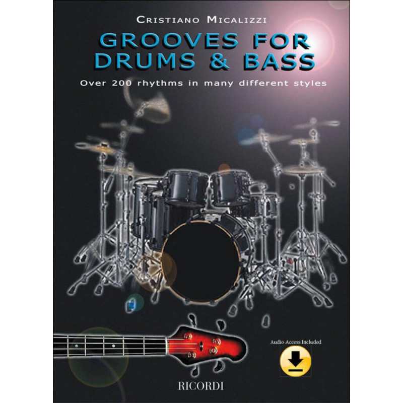 Grooves for Drums & Bass + Audio online - Cristiano Micalizzi
