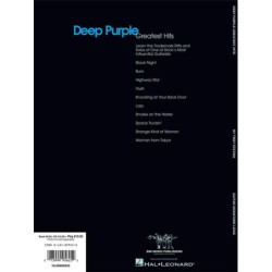 Deep Purple - Greatest Hits + audio online (Troy Stetina) per chitarra