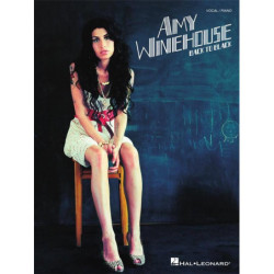 Amy Winehouse - Back to Black - Piano-Vocal-Guitar - spartiti PVG