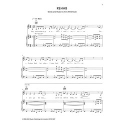 Amy Winehouse - Back to Black - Piano-Vocal-Guitar - spartiti PVG