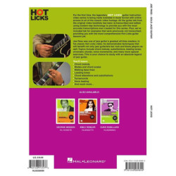 Joe Pass - Solo Jazz Guitar Instructional Book + Media Online Hot Licks chitarra