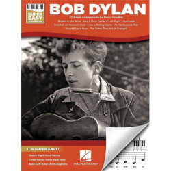 Bob Dylan - Super Easy Songbook - Pianoforte - libro di spartiti facili