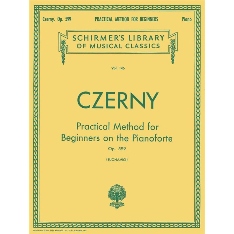 Practical Method for Beginners, Op. 599 - Carl Czerny - Pianoforte