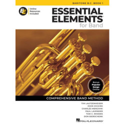 Essential Elements for Band - Baritone B.C. Book 1 Media-online Baritono-Eufonio