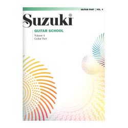 Suzuki Guitar School Guitar Part, Volume 4 - metodo per chitarra