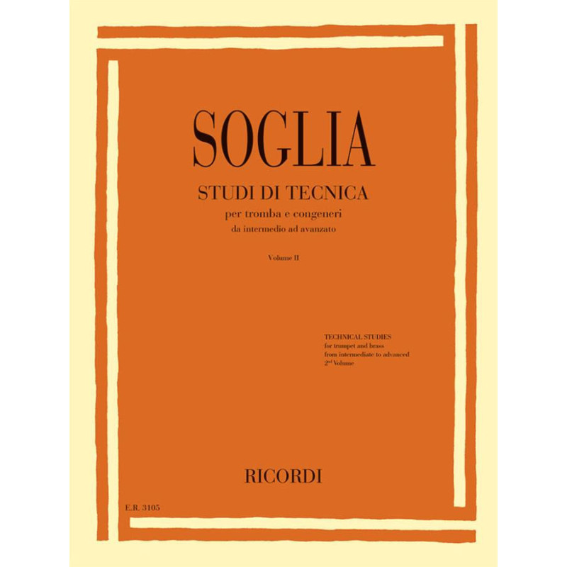 Studi di tecnica per tromba e congeneri Vol. 2 - Renato Soglia