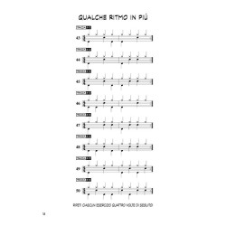 Metodo Di Batteria Vol. 1 + AUDIO ONLINE - IN ITALIANO