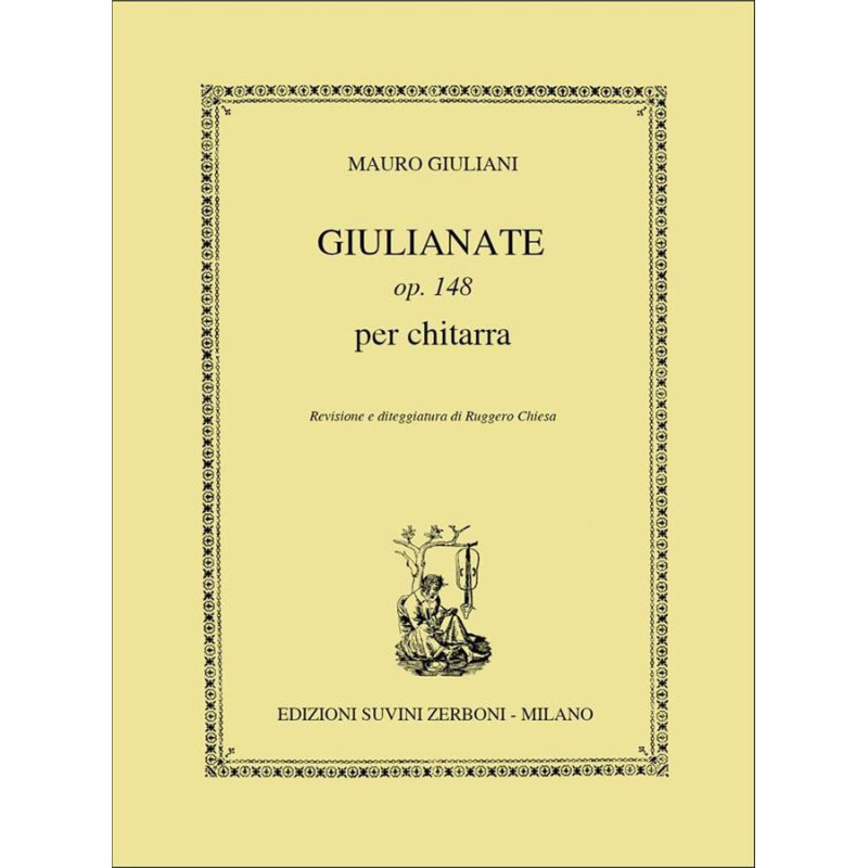 Giulianate Op. 148 Per Chitarra Classica - Mauro Giuliani (Ruggero Chiesa)