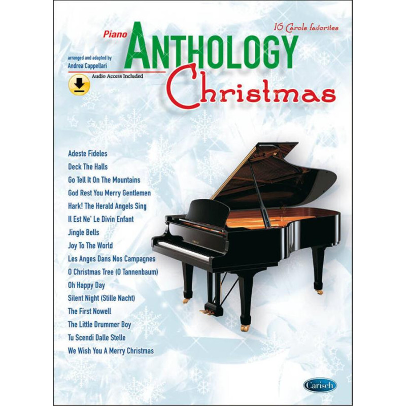 ANDREA CAPPELLARI - ANTHOLOGY CHRISTMAS PIANO + Audio-online