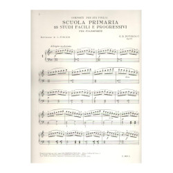 J.B. DUVERNOY - SCUOLA PRIMARIA DEL PIANOFORTE - ED. CURCI