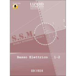 LIZARD - SCUOLA SUPERIORE DI MUSICA - BASSO ELETTRICO 1-2 + Audio-online