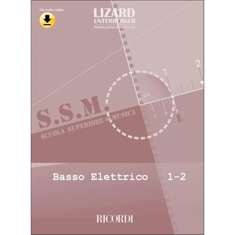 LIZARD - SCUOLA SUPERIORE DI MUSICA - BASSO ELETTRICO 1-2 + Audio-online
