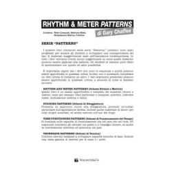 Rhythm & Meter Patterns Edizione italiana + audio in download - Gary Chaffee