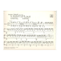 6 Sonatine Op. 163 - Anton Diabelli - Pianoforte a 4 mani