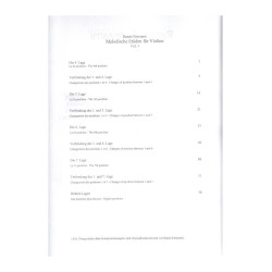 Melodische etüden - Volume 3 – per violino in 4 posizione - Ramin Entezami