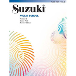 Suzuki Violin School 2 - Piano Acc. (Revised) - Shinichi Suzuki – violino