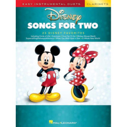 Disney Songs - Easy Instrumental Duets - Two Clarinets Mark Phillips clarinetto