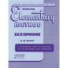 Rubank Elementary Method – Saxophone – Nilo W. Hovey - sassofono
