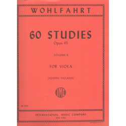 60 Studi Op. 45 Vol. 2 (Vieland) - Franz Wohlfahrt - Viola
