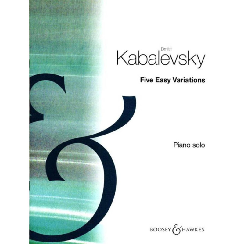 Five Easy Variations op. 51 - Dmitri Kabalevsky