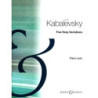Five Easy Variations op. 51 - Dmitri Kabalevsky