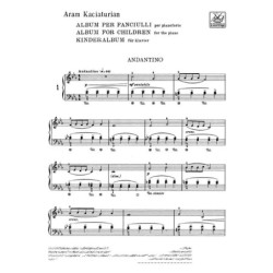 Album Per Fanciulli. Fascicolo I - Aram Il'yich Khachaturian - Pianoforte