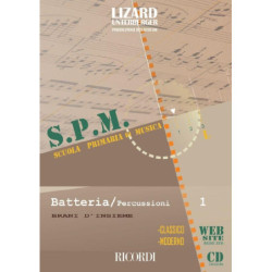 Batteria e percussioni - vol. 1 - unità didattiche + CD - Giovanni Damiani