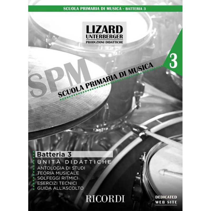Batteria e percussioni vol. 3 (unità didattiche) - scuola primaria di musica