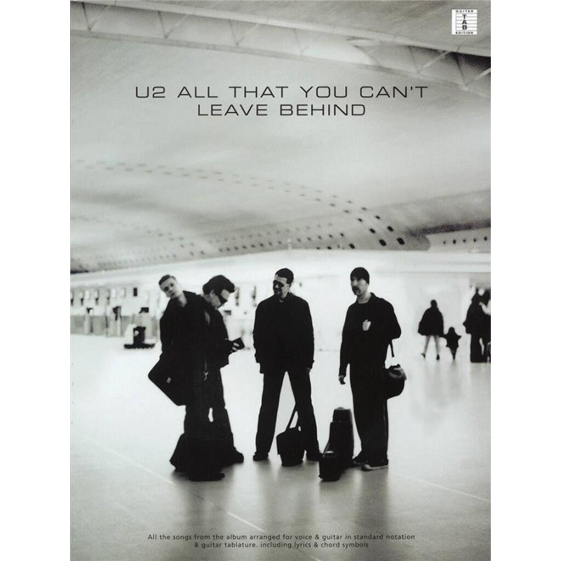U2 - All That You Can't Leave Behind - spartiti per Chitarra
