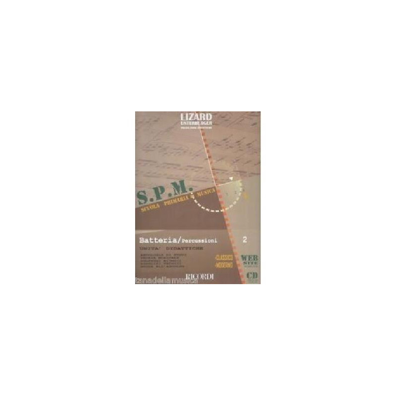 Scuola Primaria di Musica  - Batteria/Percussioni 2 + CD - Giovanni Damiani
