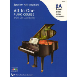 Bastien All In One Piano Course - Level 2A - in inglese