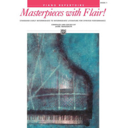 Masterpieces With Flair: Piano Repertoire, Book 1 -  Jane Magrath
