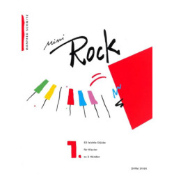 Mini Rock 1 - Manfred Schmitz - Pianoforte a quattro mani