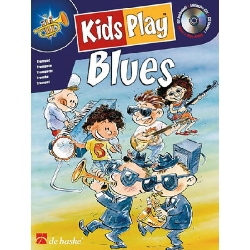 Kids Play Blues + CD - sassofono - Jaap Kastelein Klaas de Jong