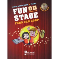 Fun on Stage + CD - Sassofono contralto e pianoforte - Fons van Gorp