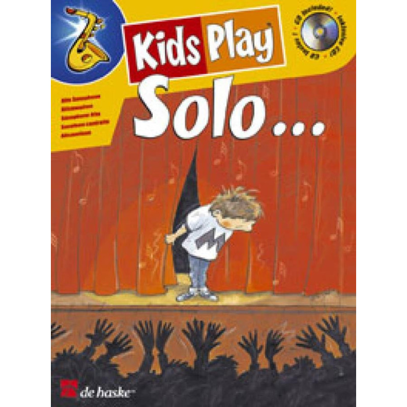 Kids Play Solo + CD - Dinie Goedhart - Paula Smit - per sassofono contralto