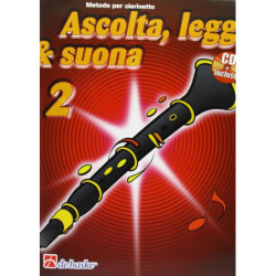 Ascolta, leggi e suona 2 clarinetto + CD - Jaap Kastelein